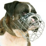 Boxer Wire Muzzle-Cage Basket Dog Muzzle