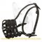 Basket Leather Muzzle for Medium Dog