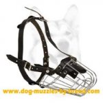 Akita/Siberian Husky Wire Muzzle-Cage Basket Dog Muzzle