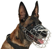 The Silencer Stylish Extra Strong Wire Cage Muzzle M9 1060 Wire cage dog muzzle Dog Muzzles by Breeds Wire Basket Dog Muzzle Leather Dog Muzzles Cage Muzzles Dog leashes