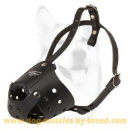 Super Comfortable Leather Dog Muzzle