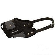 Special Leather-Nylon Agitation Training Muzzle