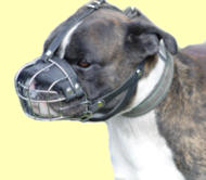 Boxer Wire Muzzle-Cage Basket Dog Muzzle