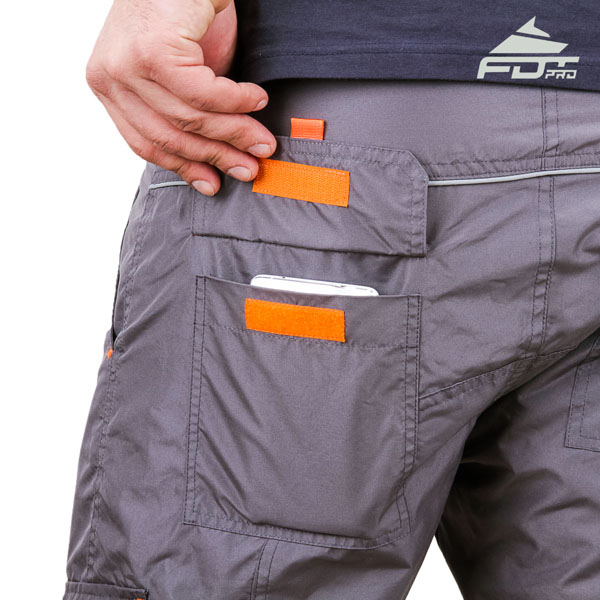 Comfortable Design FDT Pro Pants with Strong Back Pockets for Dog Trainers