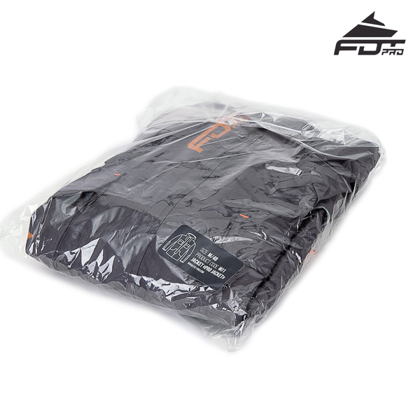 FDT Professional Dog Tracking Jacket with High Quality Velcro Patches