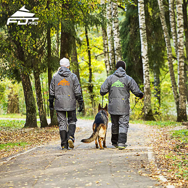 Pro Dog Trainer Jacket of High Quality for Any Weather Conditions