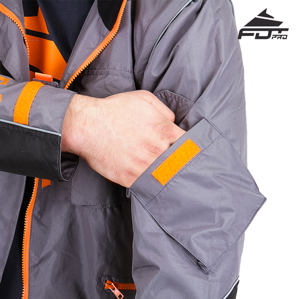 Handy Sleeve Pocket on FDT Pro Design Dog Tracking Jacket